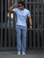 Solid Dark Grey Baggy Fit Cargo