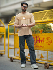 Madness Patch Butterscotch Half Sleeve T-Shirt