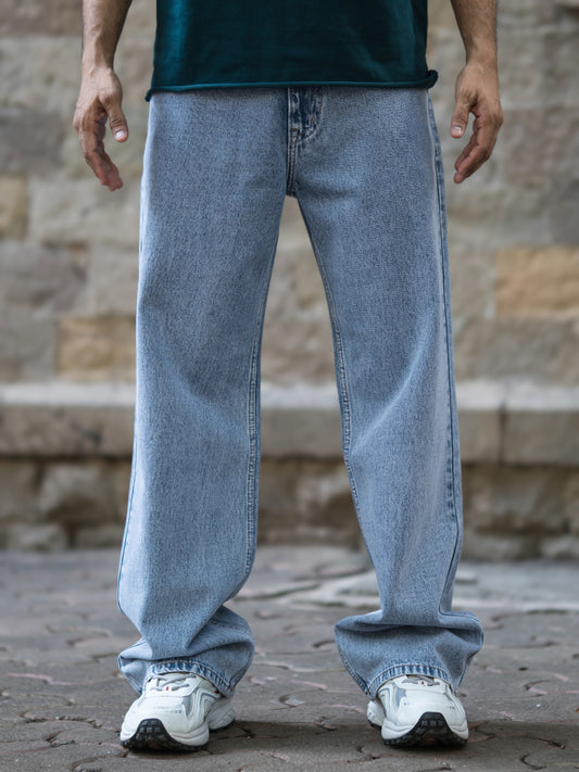 Baggy Classic Blue Bootcut Denim