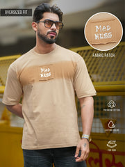 Madness Patch Butterscotch Half Sleeve T-Shirt