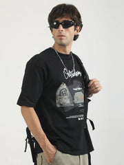 Not Everone Black Half Sleeve T-Shirt