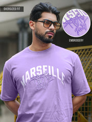 Marseille Lavender Half Sleeve T-Shirt