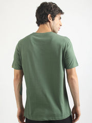 Earth Day Hunter Green Half Sleeve T-Shirt