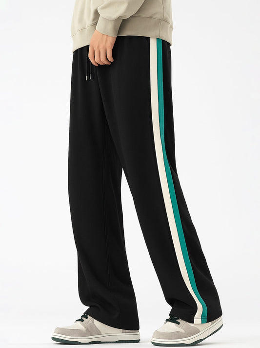 Dualtone Black Baggy Trackpant