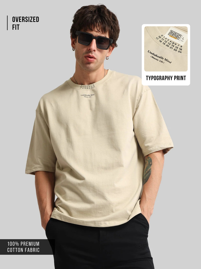 Unshakeable Biscuit Half Sleeve T-Shirt