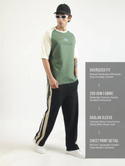 Ansen Hunter Green Half Sleeve T-Shirt