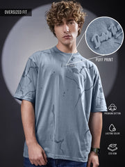 Adapt Light Grey Half Sleeve T-Shirt