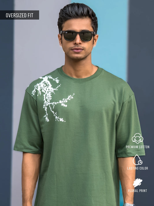 Bonsai Tree Half Sleeve T-Shirt