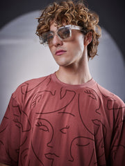 Face Onion Half Sleeve T-Shirt