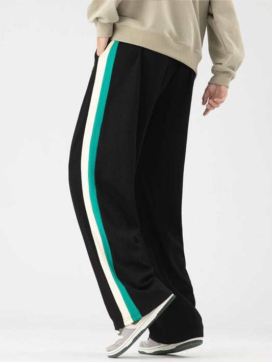 Dualtone Black Baggy Trackpant