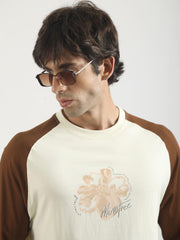 Cultural Cream Half Sleeve T-Shirt