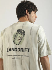 Landdrift Cream Half Sleeve T-Shirt