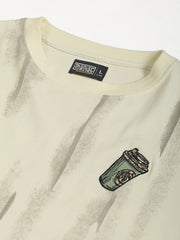 Landdrift Cream Half Sleeve T-Shirt