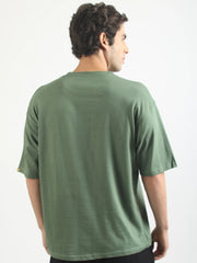 Splatter Hunter Green Half Sleeve T-Shirt