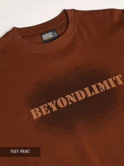 Beyond Limit Brown Half Sleeve T-Shirt