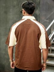 Speed Brown Polo Half Sleeve T-Shirt