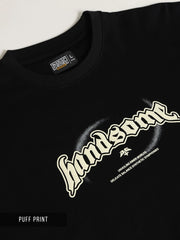 Handsome Black Half Sleeve T-Shirt