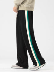 Dualtone Black Baggy Trackpant