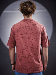 Face Onion Half Sleeve T-Shirt