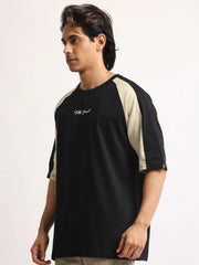 Bound Black, Biscuit Half Sleeve T-Shirt