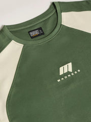 Madness Hunter Green Half Sleeve T-Shirt