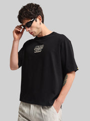 Alter Ego Black, Biscuit Half Sleeve T-Shirt