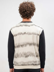 Overspray Cream Full Sleeve T-Shirt