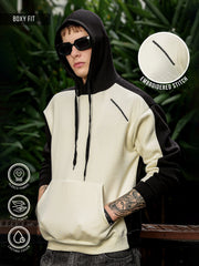 Cut and Sew Cream Sweatshirt