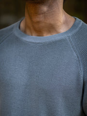 Interloop Flatknit Grey Half Sleeve T-Shirt