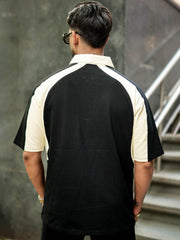 Speed Black Polo Half Sleeve T-Shirt