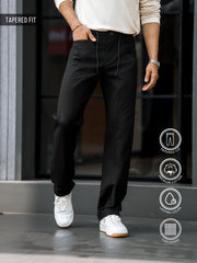 Aurus Lining Black Trouser