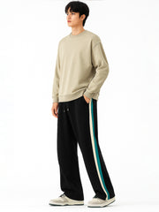 Dualtone Black Baggy Trackpant