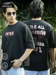 After Black, Pink Half Sleeve T-Shirt
