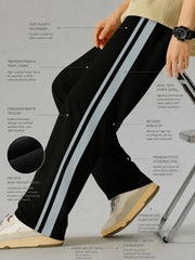 Doubledrive Black Baggy Trackpant