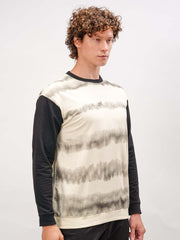 Overspray Cream Full Sleeve T-Shirt