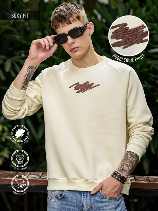 Bursh Stokes Cream Sweatshirt
