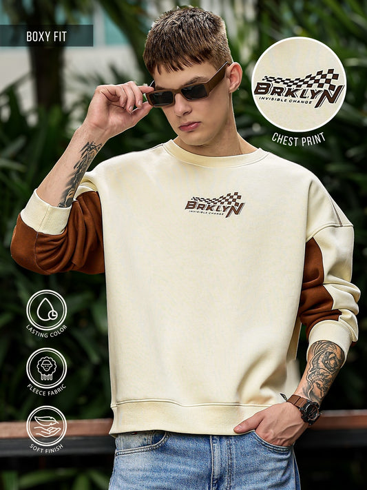 Brooklyn Cream Sweatshirt