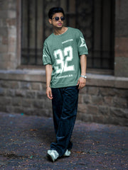 Houston Green Half Sleeve T-Shirt