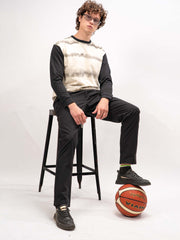 Overspray Cream Full Sleeve T-Shirt