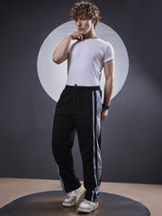 Twintrack Black Trackpant