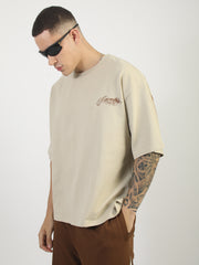 Biscuit Los Angles Half Sleeve Boxy T-Shirt