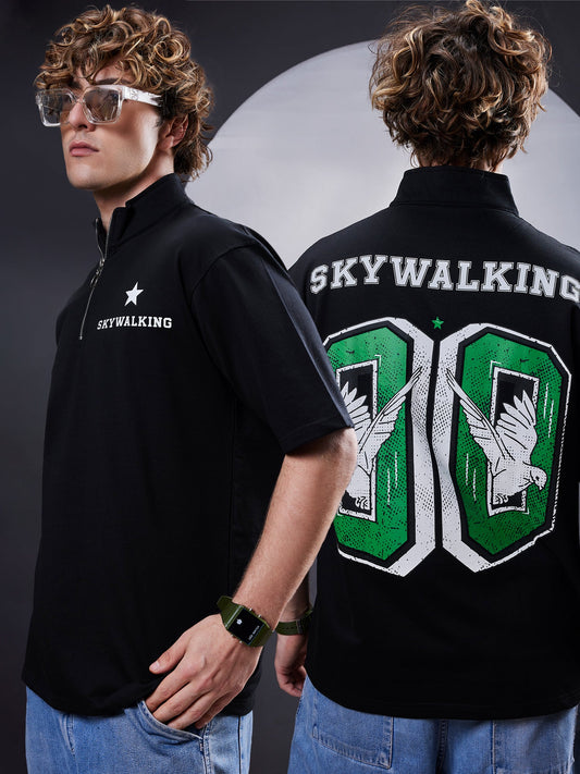 SkyWalking Black High T-Shirt