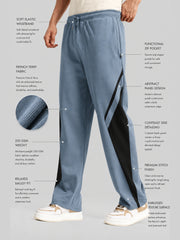 Razorline Light Grey Baggy Fit Trackpant