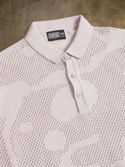 Whirlbird Light Pink Half Sleeve Polo T-Shirt