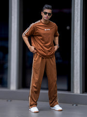 Tri-Color Tape & TwinLine Brown Co-Ords