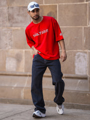 Baggy Graphite Bootcut Denim