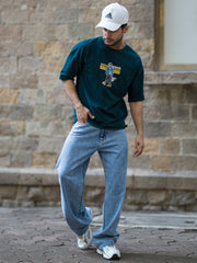 Baggy Classic Blue Bootcut Denim