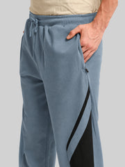 Razorline Light Grey Baggy Fit Trackpant