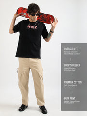 After Black, Pink Half Sleeve T-Shirt
