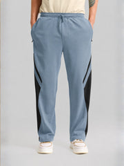 Razorline Light Grey Baggy Fit Trackpant